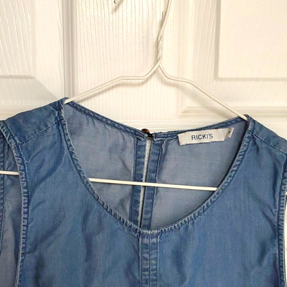 2/$25  Rickis Denim Top - Picture 2 of 3